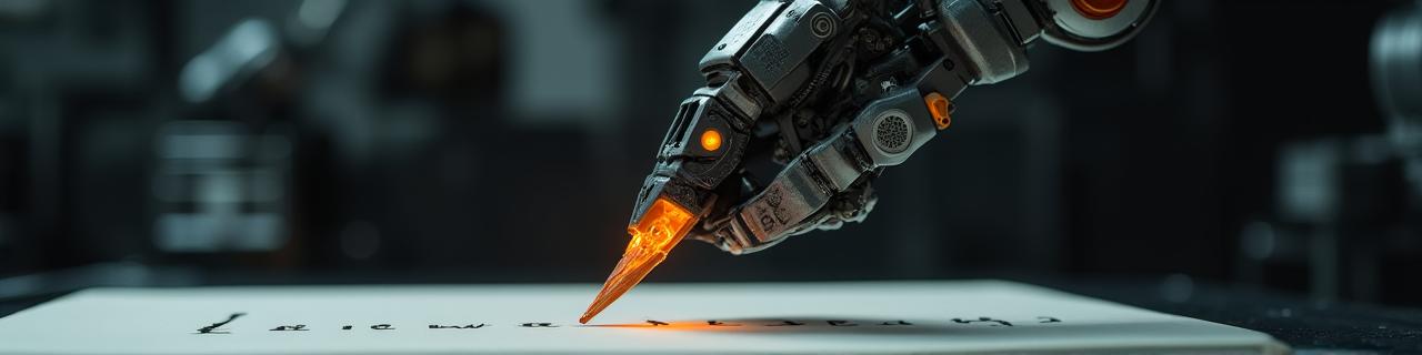 精密なロボットアームの動作